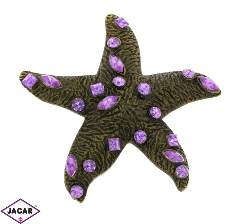 Broszka - rozgwiazda - 5,5cm BR183 Broszka - rozgwiazda - 5,5cm BR183
