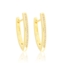 Kolczyki stalowe codzienne Milan EAP43522