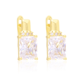 Kolczyki z kryształkami 14k Xuping EAP43536