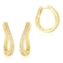 Kolczyki stalowe codzienne Milan EAP43573