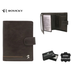 Portfel męski skórzany N890L-CMC R.BROWN P2581