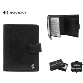 Portfel męski skórzany N890L-CMC Black P2082