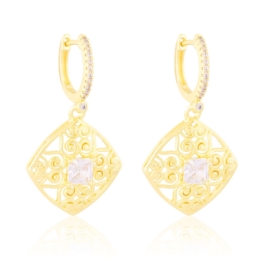 Kolczyki14k wiszące  Milan EAP43584