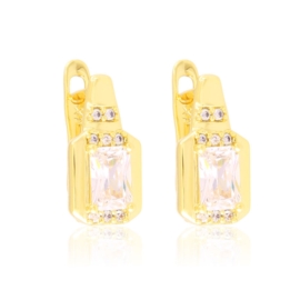 Kolczyki 14k z kryształkami Xuping EAP43596