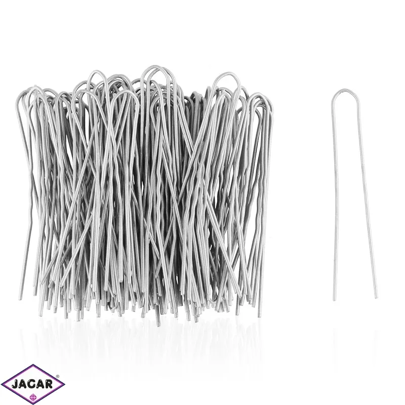 Szpilki do włosów 100szt. - silver 5cm SZPIL60 Szpilki do włosów 100szt. - silver 5cm SZPIL60