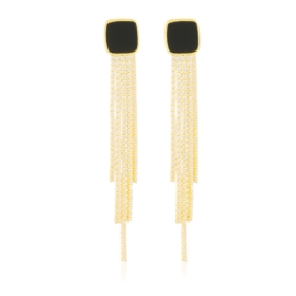 Kolczyki stalowe wiszące Moonriver EAP43826