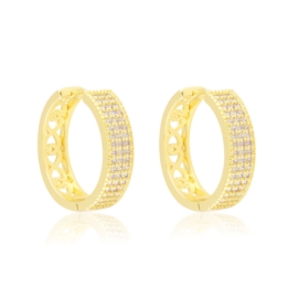 Kolczyki 14k z kryształkami LUNA EAP43838