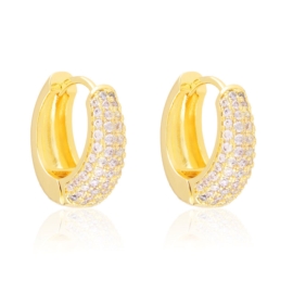 Kolczyki 14k codzienne LUNA EAP43847