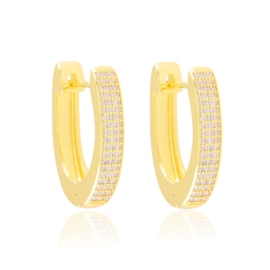 Kolczyki 14k codzienne LUNA EAP43848