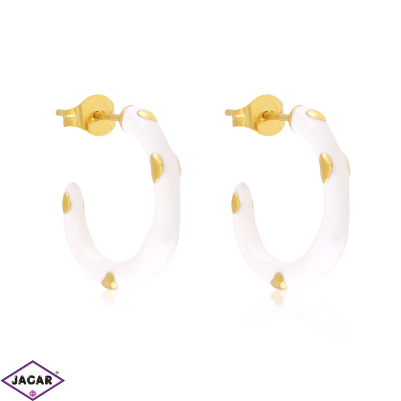 Kolczyki stalowe emaliowane Xuping EAP42067 Kolczyki stalowe emaliowane Xuping EAP42067