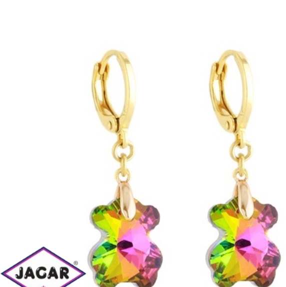 Kolczyki wiszące misie 14k Xuping EAP43210 Kolczyki wiszące misie 14k Xuping EAP43210