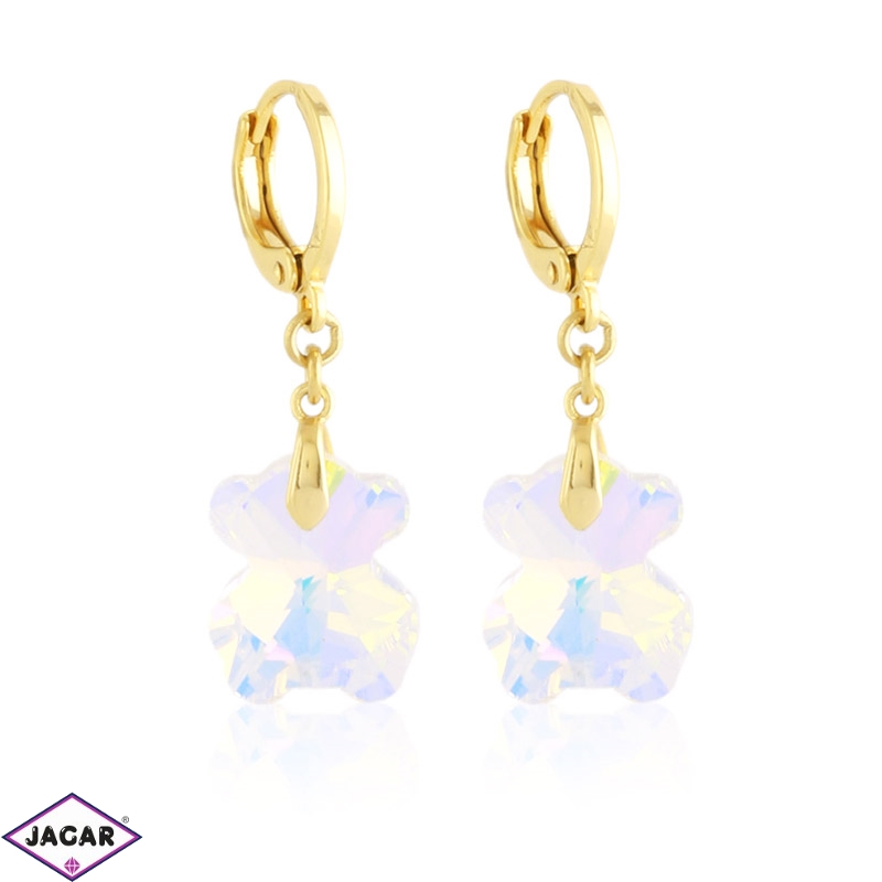 Kolczyki wiszące misie 14k Xuping EAP43212 Kolczyki wiszące misie 14k Xuping EAP43212