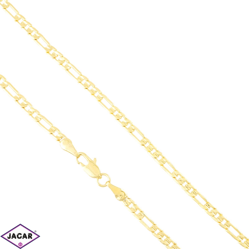 Bransoletka 14K figaro 3szt/op LUNA BP22430 Bransoletka 14K figaro 3szt/op LUNA BP22430