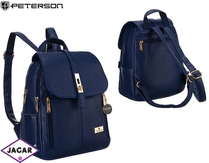 Plecak damski PU PTN SPY-2-F19 Navy PL532 Plecak damski PU PTN SPY-2-F19 Navy PL532