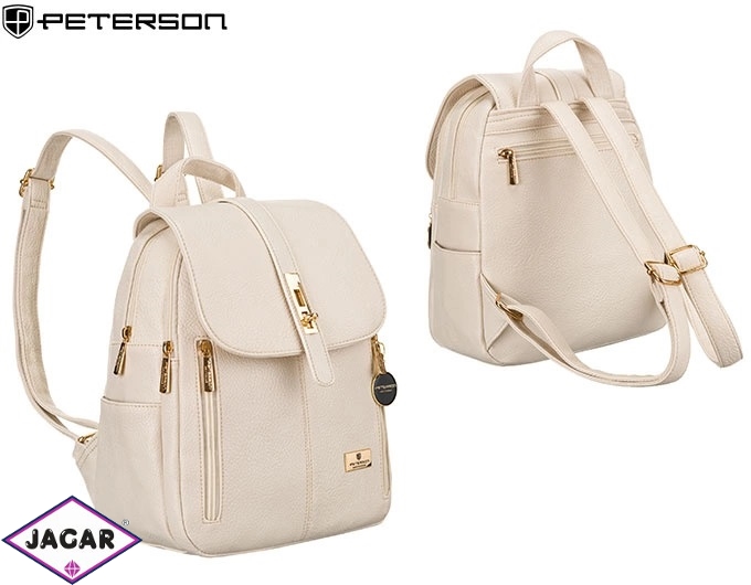 Plecak damski PU PTN SPY-2-F19 L.Beige PL533 Plecak damski PU PTN SPY-2-F19 L.Beige PL533