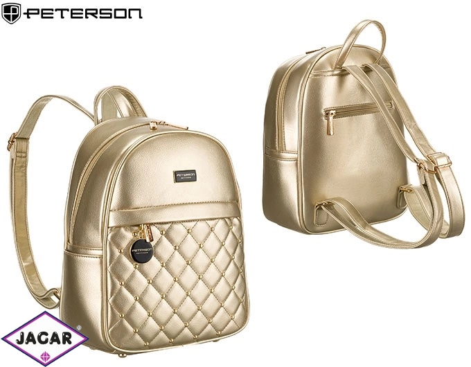 Plecak damski PU PTN SPY-1-PIL Gold PL540