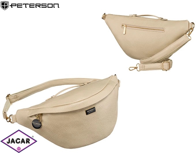Saszetka nerka PU PTN SSY-2-F19 D.Beige TD1342 Saszetka nerka PU PTN SSY-2-F19 D.Beige TD1342