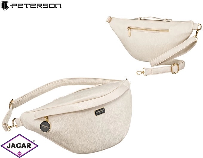 Saszetka nerka PU PTN SSY-2-F19 L.Beige TD1343 Saszetka nerka PU PTN SSY-2-F19 L.Beige TD1343