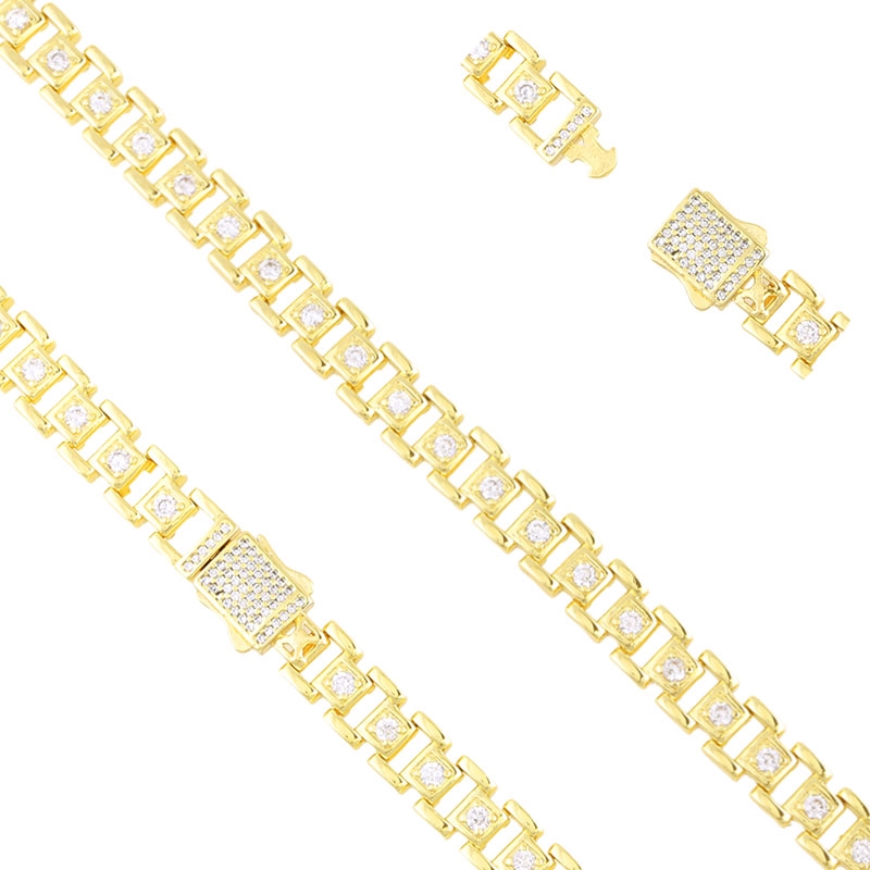 Bransoletka z kryształkami 14K Milan BP22467 Bransoletka z kryształkami 14K Milan BP22467