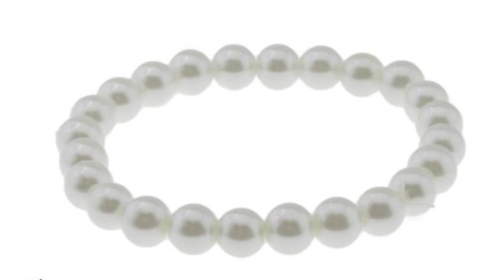Bransoletka perłowa 0,8cm - BRA5122 Bransoletka perłowa 0,8cm - BRA5122