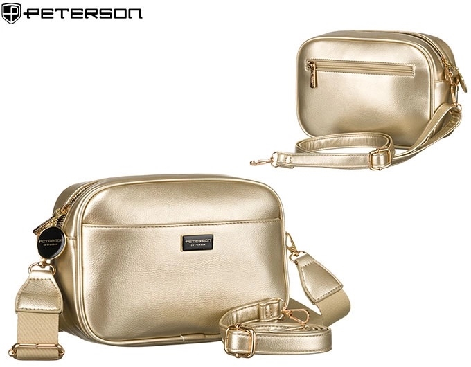 Torebka damska PU PTN STY-2-PIL Gold TD1351 Torebka damska PU PTN STY-2-PIL Gold TD1351