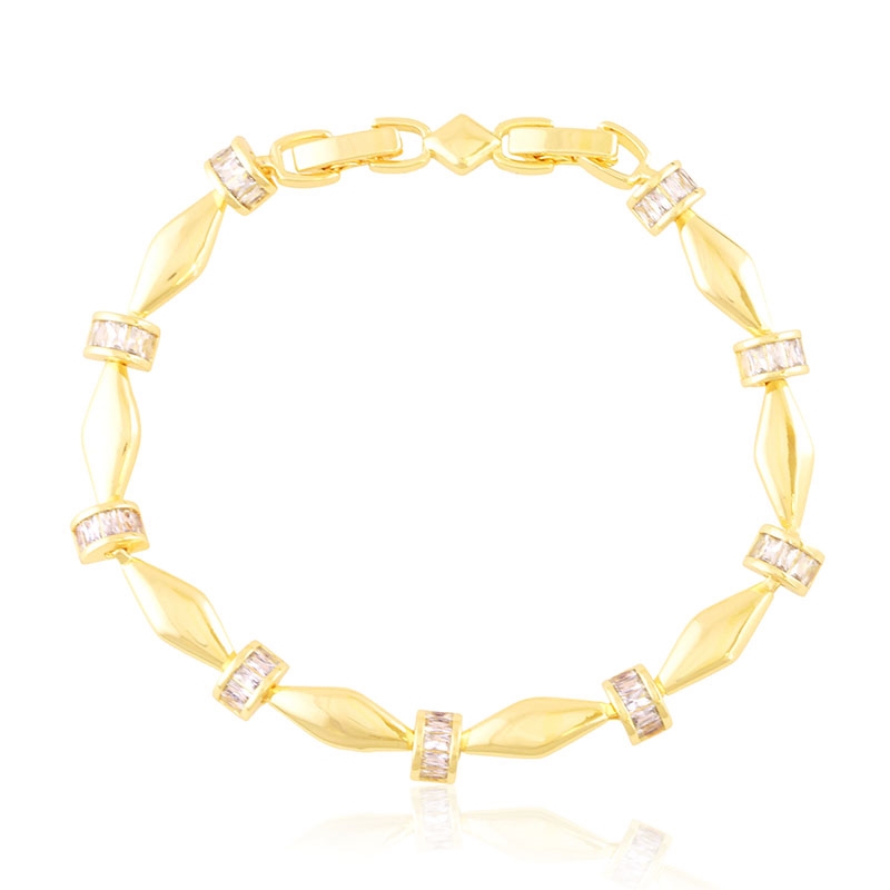 Bransoletka 14k z kryształkami LUNA BP22500 Bransoletka 14k z kryształkami LUNA BP22500