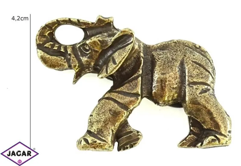 Magnes metalowy - słoń - MM3 Magnes metalowy - słoń - MM3