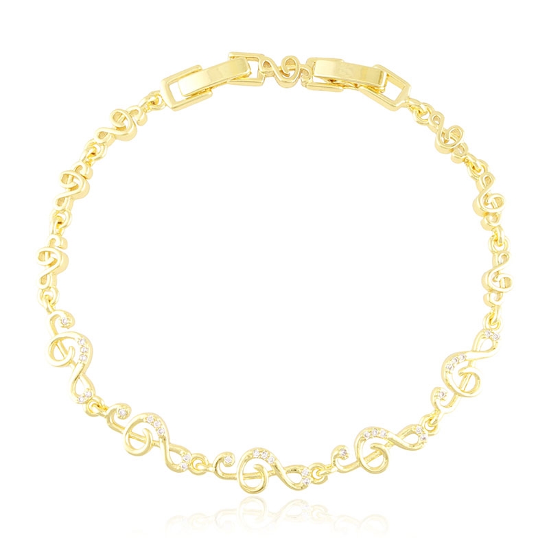 Bransoletka 14k z kryształkami LUNA BP22504 Bransoletka 14k z kryształkami LUNA BP22504