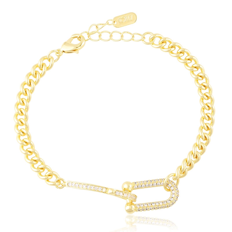Bransoletka 14k z kryształkami LUNA BP22506 Bransoletka 14k z kryształkami LUNA BP22506