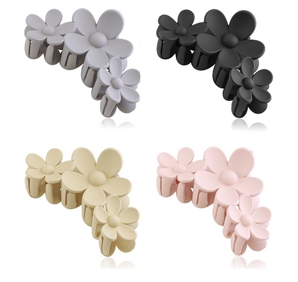Klamry kwiatki 11cm 6szt/op SZ1266 Klamry kwiatki 11cm 6szt/op SZ1266
