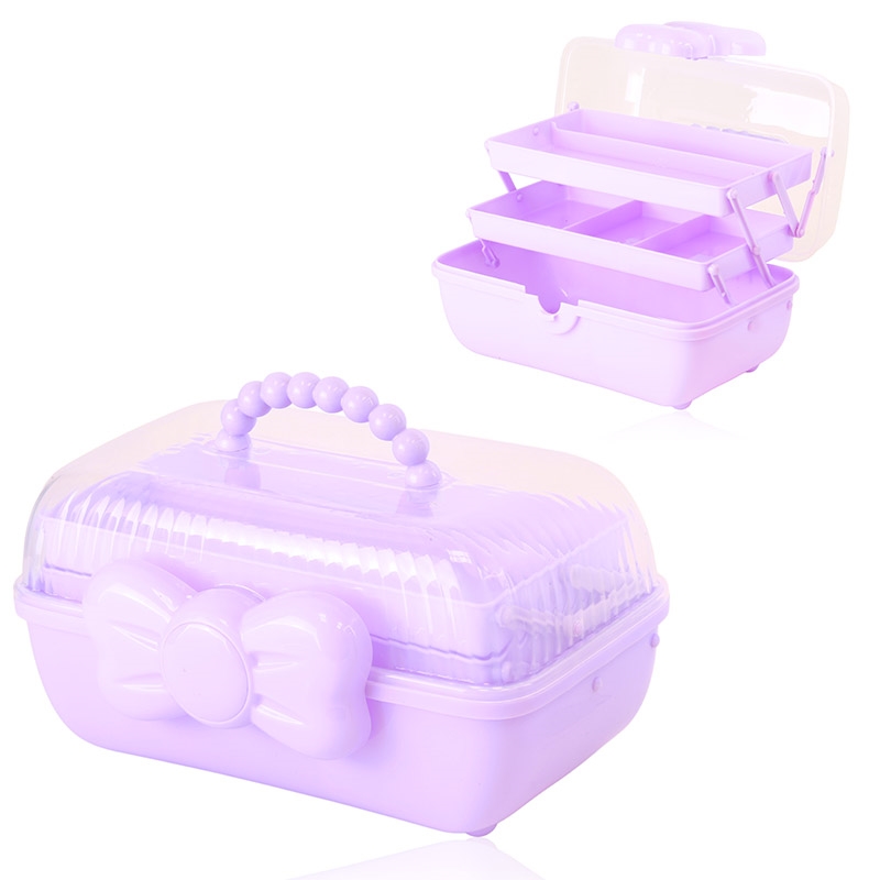 Szkatułka na biżuterię 26x13cm fiolet SZK52 Szkatułka na biżuterię 26x13cm fiolet SZK52