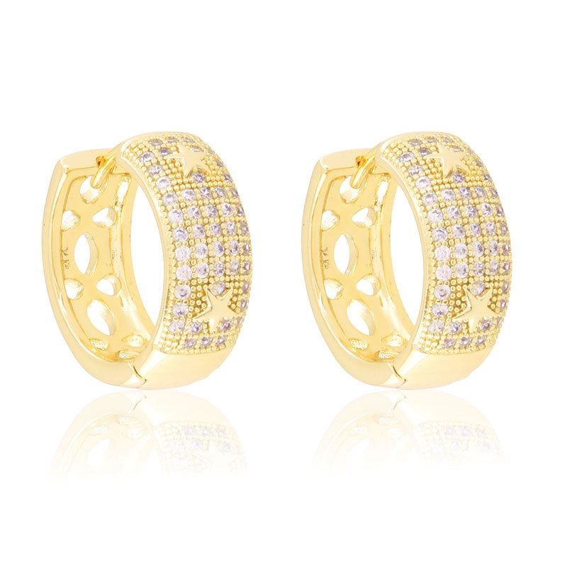 Kolczyki 14k z kryształkami Xuping EAP43978 Kolczyki 14k z kryształkami Xuping EAP43978