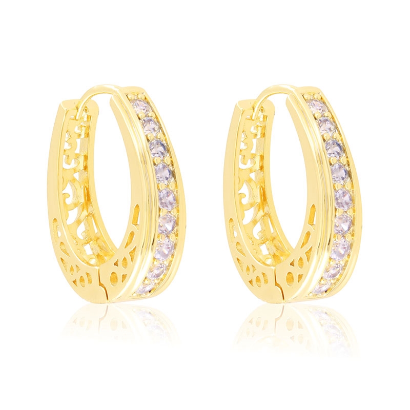 Kolczyki 14k z kryształkami Xuping EAP43981 Kolczyki 14k z kryształkami Xuping EAP43981