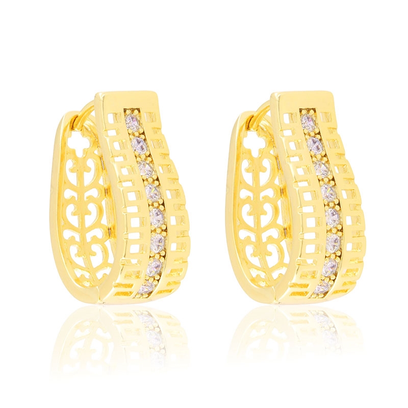 Kolczyki 14k z kryształkami Xuping EAP43987 Kolczyki 14k z kryształkami Xuping EAP43987
