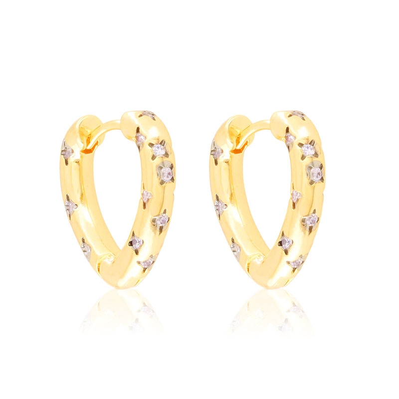 Kolczyki 14k z kryształkami Xuping EAP43989 Kolczyki 14k z kryształkami Xuping EAP43989