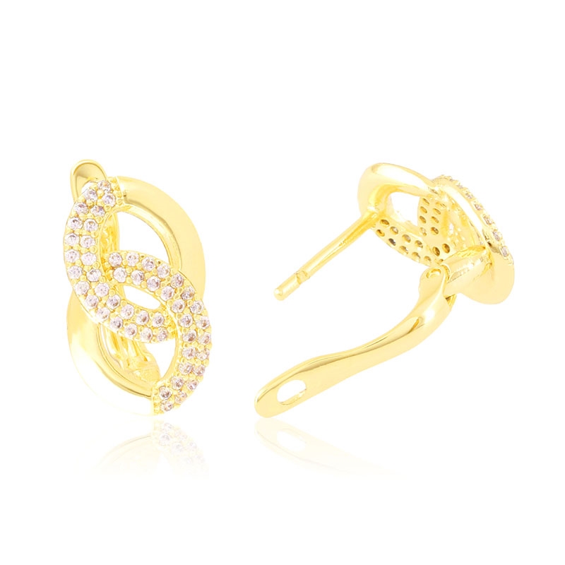 Kolczyki 14k z kryształkami Xuping EAP43992 Kolczyki 14k z kryształkami Xuping EAP43992