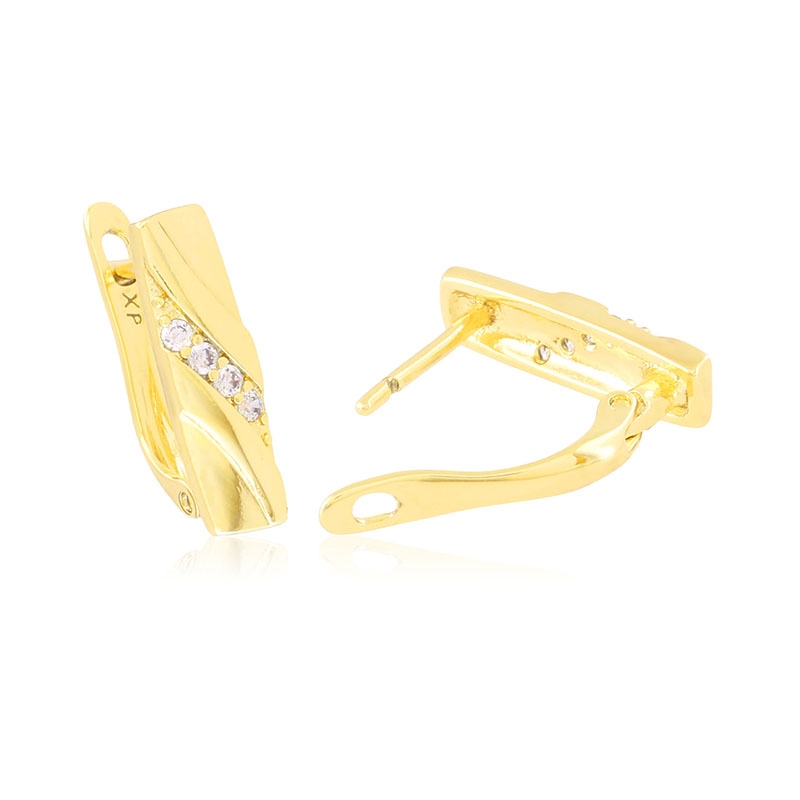 Kolczyki 14k z kryształkami Xuping EAP43998 Kolczyki 14k z kryształkami Xuping EAP43998