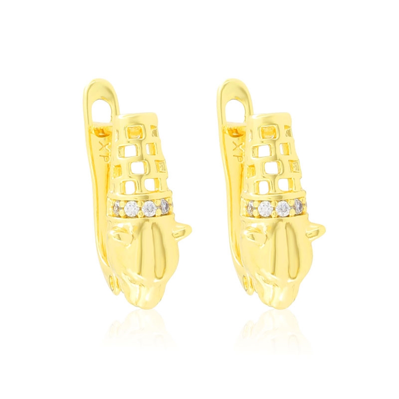 Kolczyki 14k z kryształkami Xuping EAP44001 Kolczyki 14k z kryształkami Xuping EAP44001