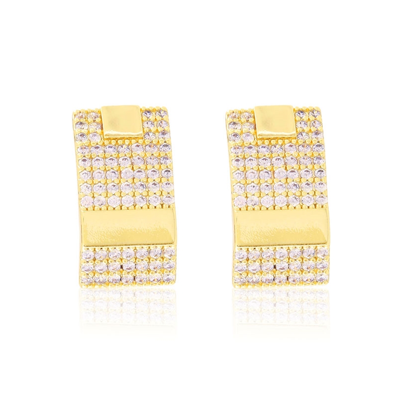 Kolczyki 14k z kryształkami Xuping EAP44005