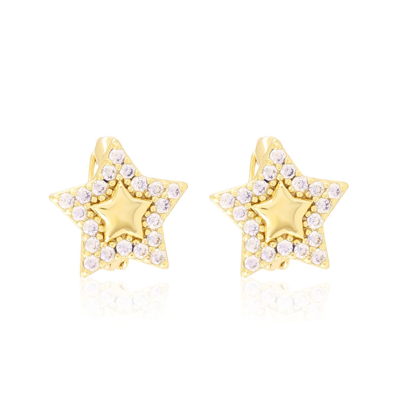 Kolczyki 14k dziecięce Xuping EAP44017