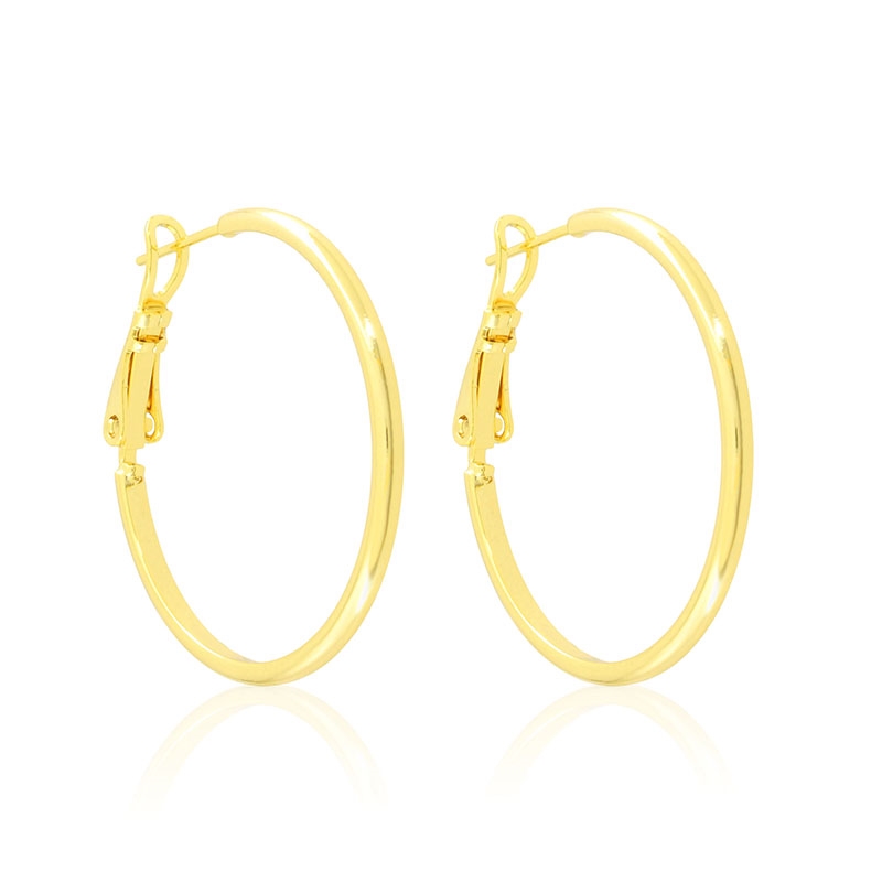 Kolczyki 14k koła 3cm Xuping EAP44041 Kolczyki 14k koła 3cm Xuping EAP44041