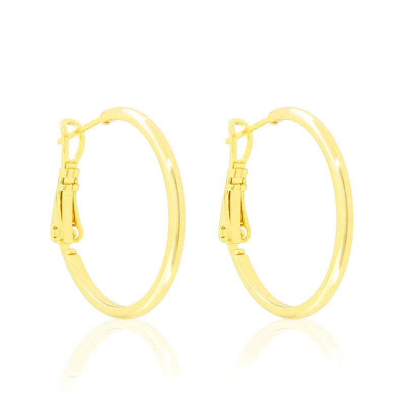 Kolczyki 14k koła 2,5cm Xuping EAP44042 Kolczyki 14k koła 2,5cm Xuping EAP44042