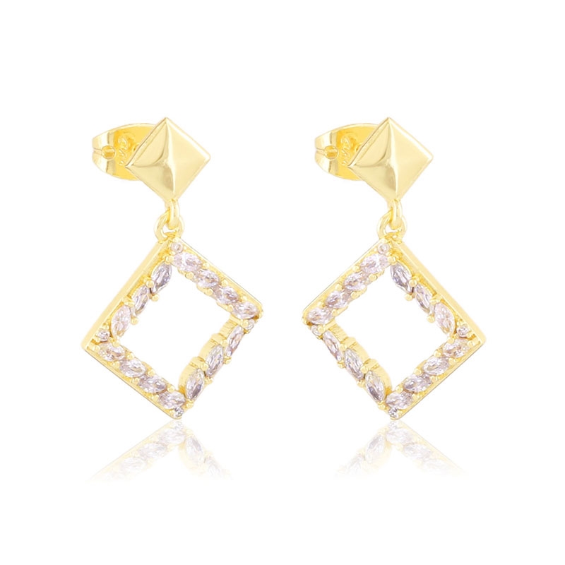 Kolczyki 14k wiszące Milan EAP44116