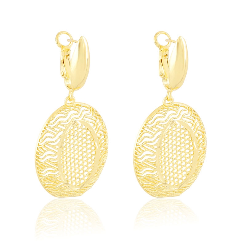 Kolczyki 14k wiszące Milan EAP44118