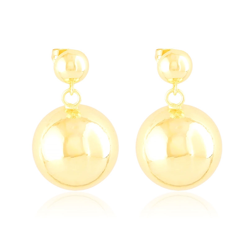 Kolczyki 14k wiszące Milan EAP44119