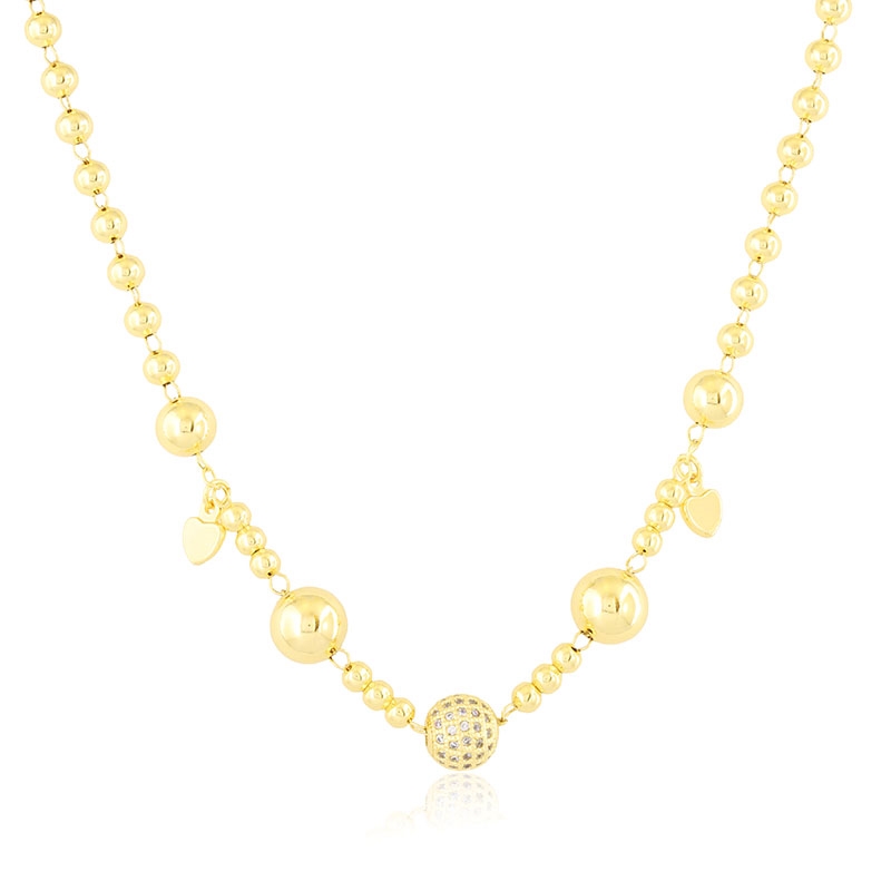Celebrytka z kulkami14k LUNA CP18231 Celebrytka z kulkami14k LUNA CP18231