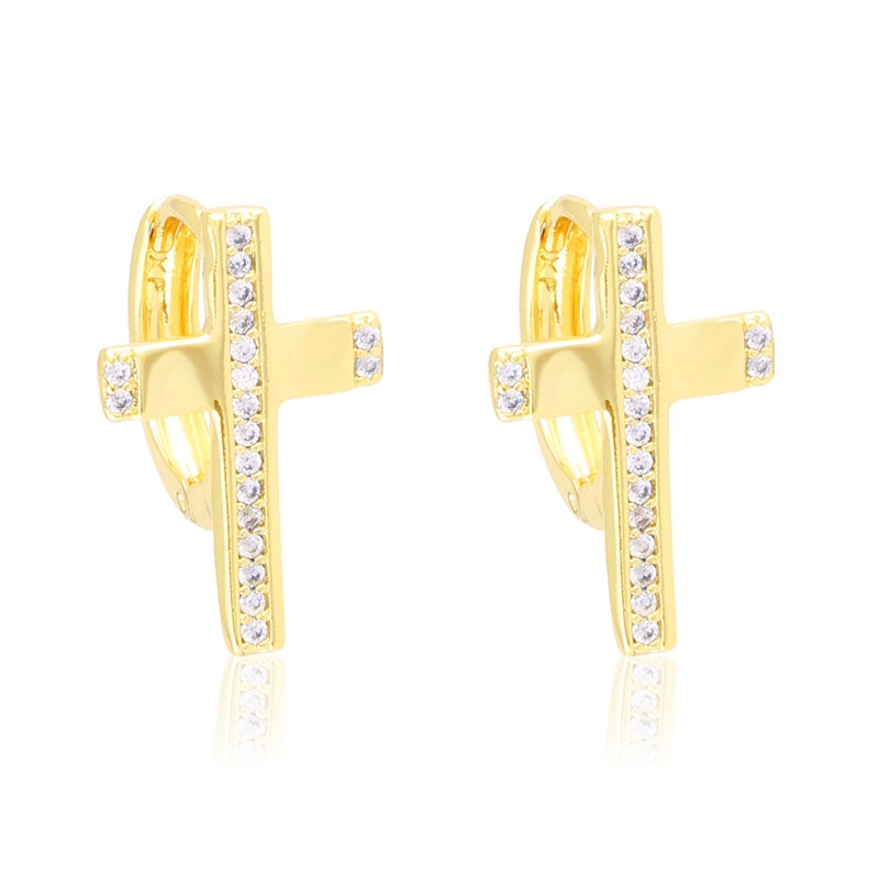 Kolczyki z kryształkami 14k Xuping EAP44137 Kolczyki z kryształkami 14k Xuping EAP44137