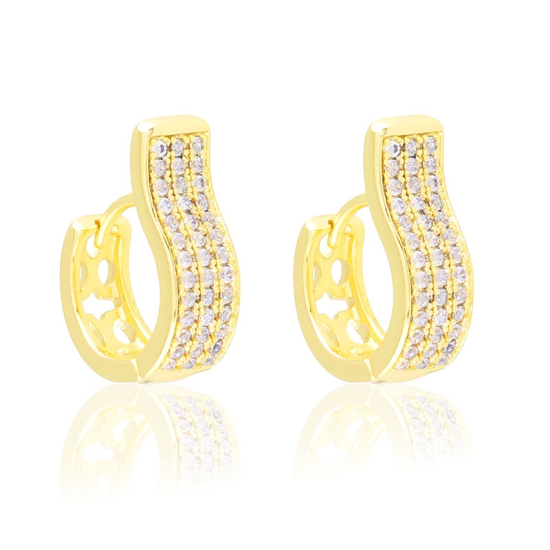 Kolczyki z kryształkami 14k Xuping EAP44142 Kolczyki z kryształkami 14k Xuping EAP44142