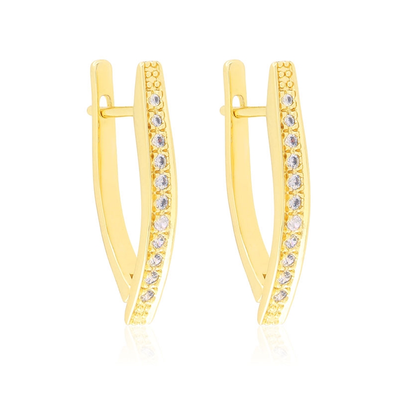 Kolczyki z kryształkami 14k Xuping EAP44153 Kolczyki z kryształkami 14k Xuping EAP44153