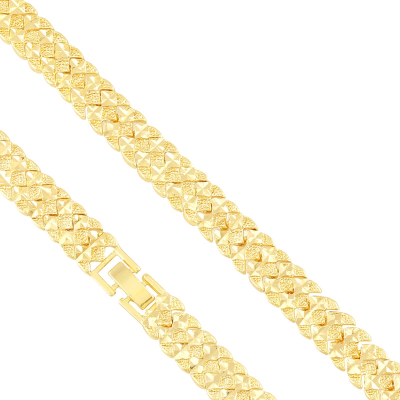 Bransoletka 14k szlifowana Milan BP22596 Bransoletka 14k szlifowana Milan BP22596